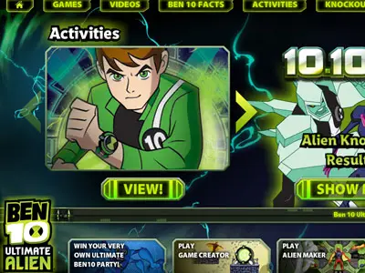 Screenshot of ben 10 ultimate