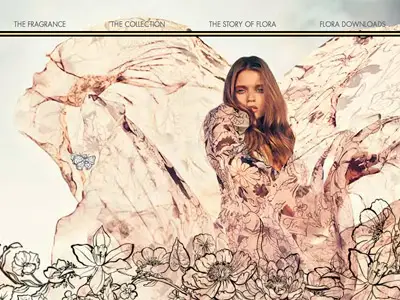 Screenshot of flora by gucci