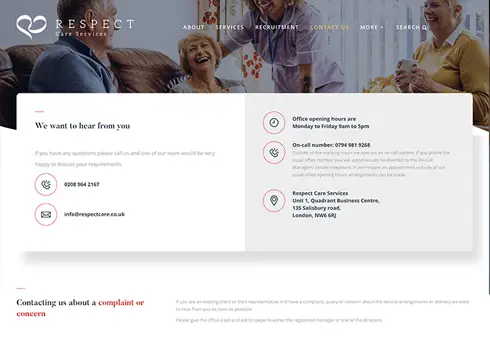 Screenshot of fullstack development for